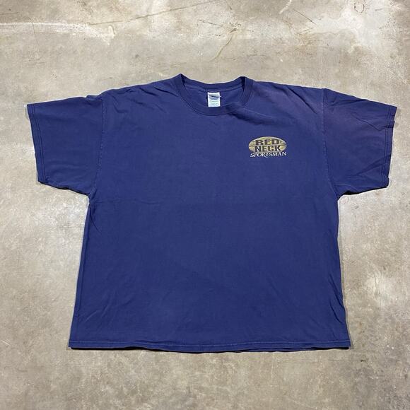 Redneck Deer Hunting Buck Wear 2004 Tee Funny Outdoor Graphic Blue XL - Picture 4 of 11